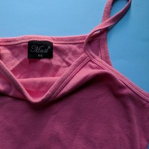 Vintage pink barbie tank top